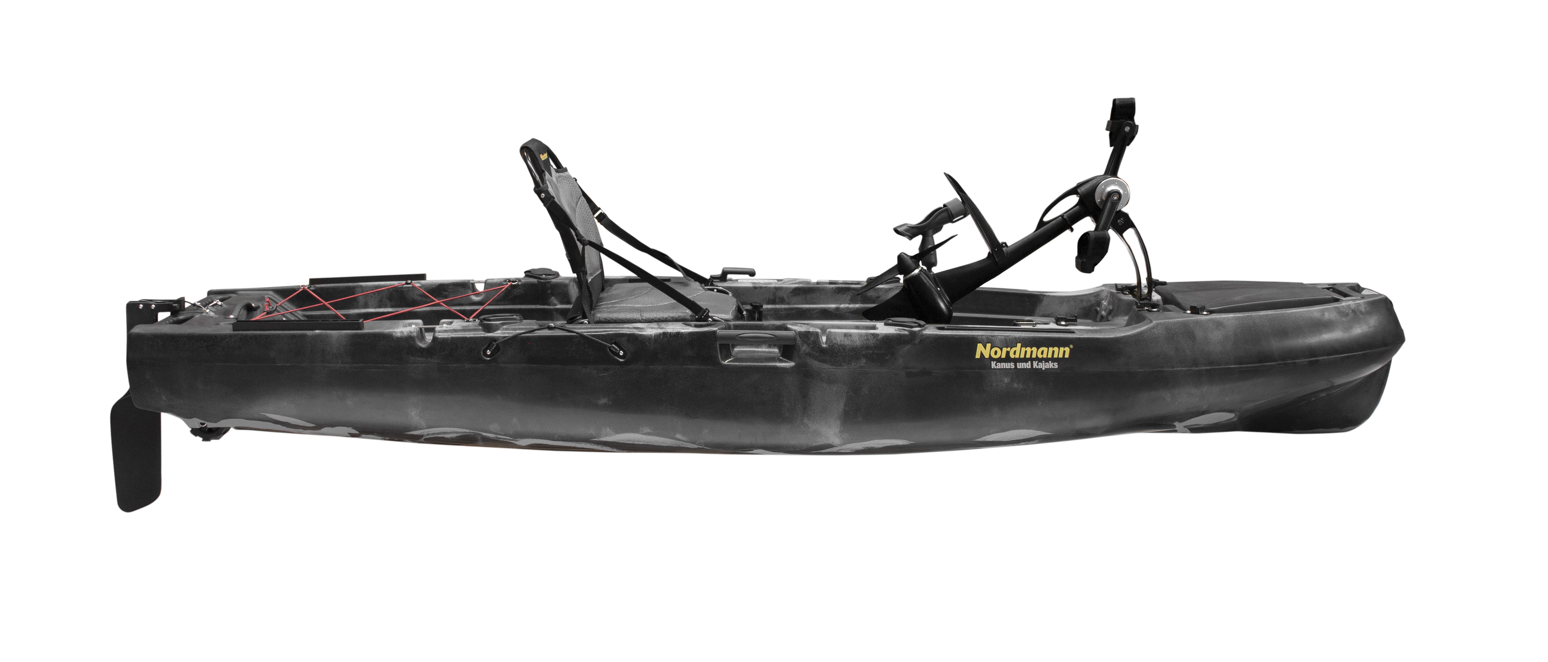 Nordmann® Hunter 10.5 Angelkajak Sit on Top inkl. Zahnstangen-Pedalantrieb