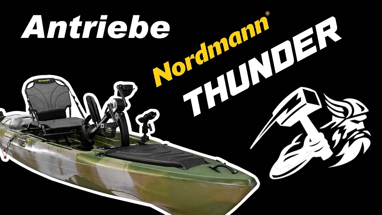 Antriebe und Zubehör für das Nordmann® Thunder Angelkajak