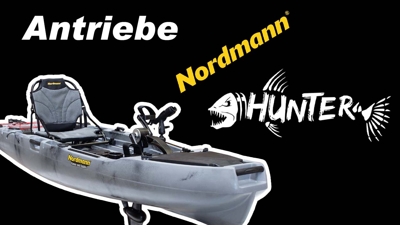 Antriebe und Zubehör für das Nordmann® Hunter Angelkajak