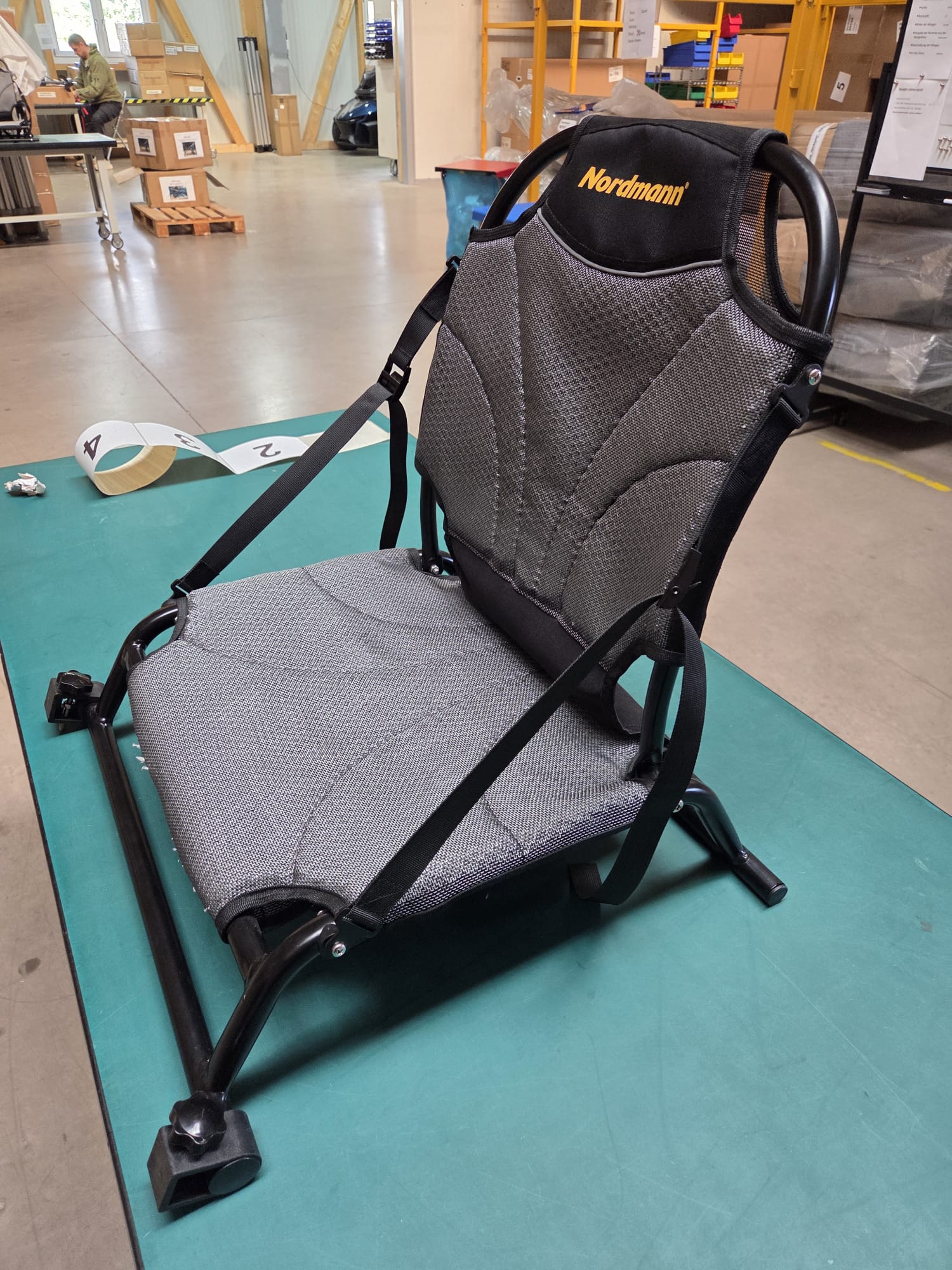 Nordmann® Mittelhoher Komfort-Sitz für Angelkajaks | Restposten #19