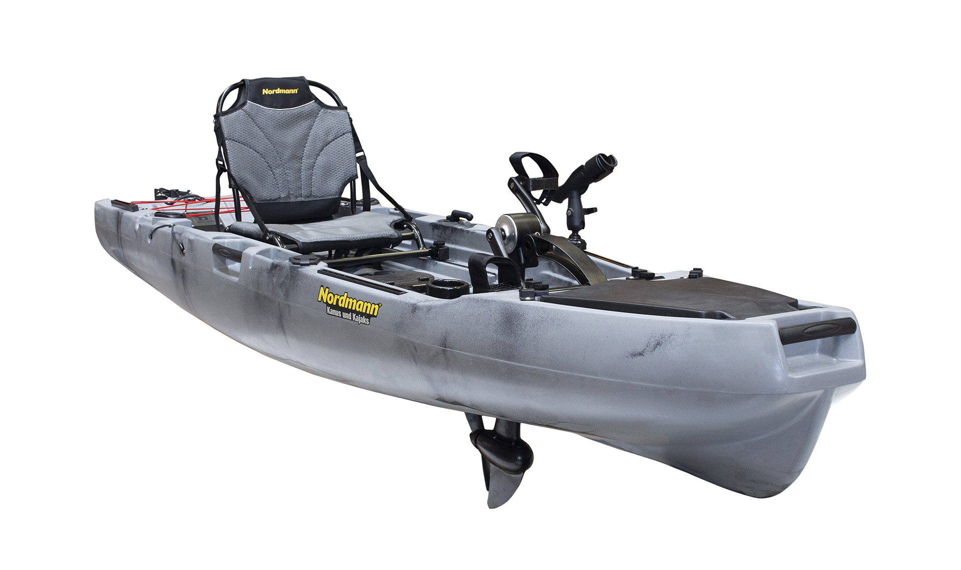 Nordmann® Hunter 10.5 Angelkajak Sit on Top inkl. Zahnstangen-Pedalantrieb