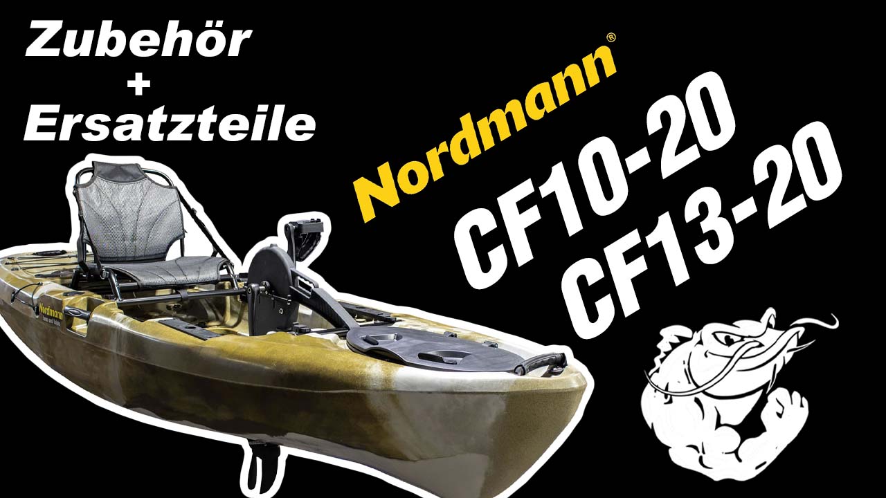 Zubehör für das Nordmann® CF10-20 und CF13-20 Angelkajak