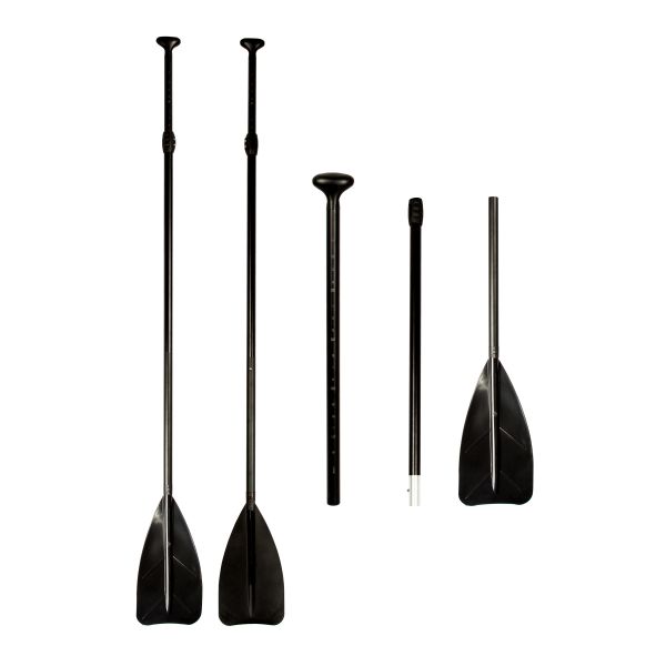 SEA PLUS SUP Paddel, Aluminium-Kunststoff Mix, 3-teilig, stufenlos verstellbar 165 - 205 cm