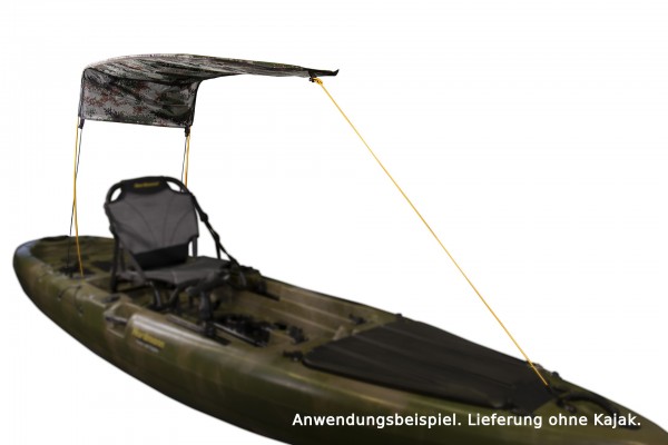 Nordmann® Sonnensegel für Angelkajak | Kajak Bimini Top