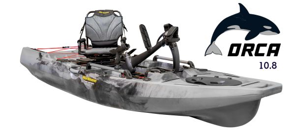 Nordmann® Orca 10.8 Angelkajak Sit on Top inkl. Zahnstangen-Pedalantrieb | B-Ware #25