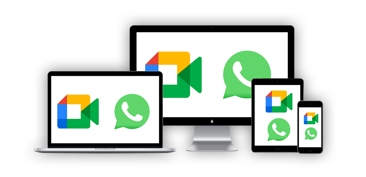 WhatsApp, Google Meet