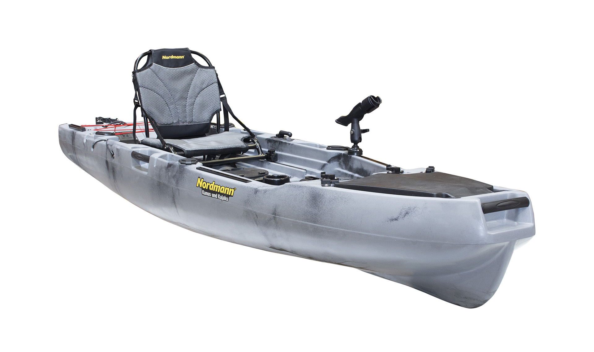 Nordmann® Hunter Angelkajak on Top inkl. Zahnstangen-Pedalantrieb | ☆ Nordmann® - Deine Marke für Kajaks und Kanus
